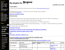 Tablet Screenshot of nagios.manubulon.com